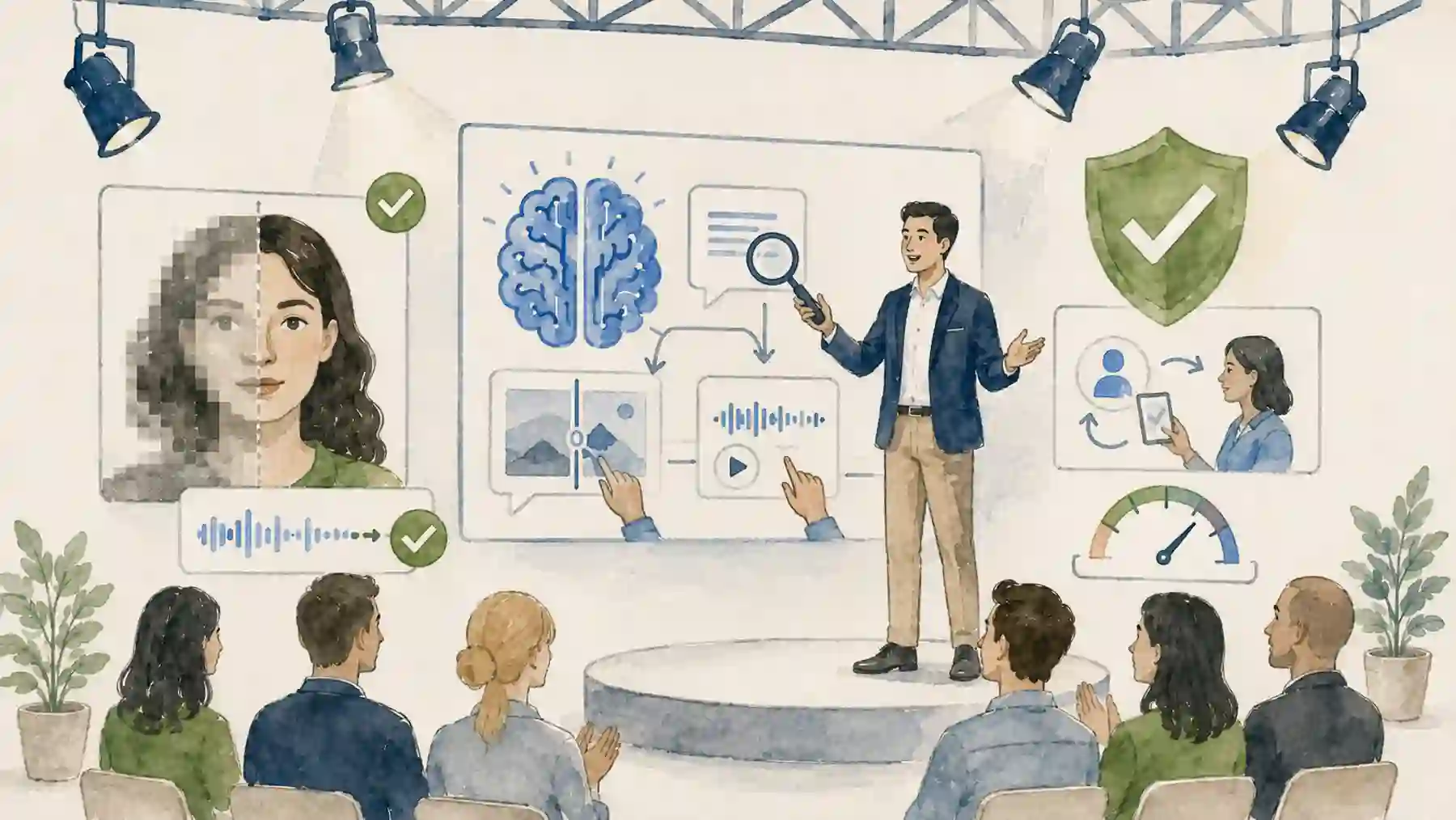 Publikum sa zapája do živého programu o AI
